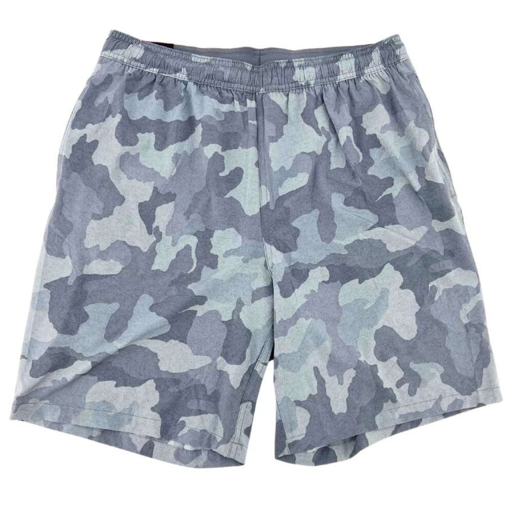 Kirkland | Men's Swim Shorts | Camouflage | Grey and White | Size Medium **NWT